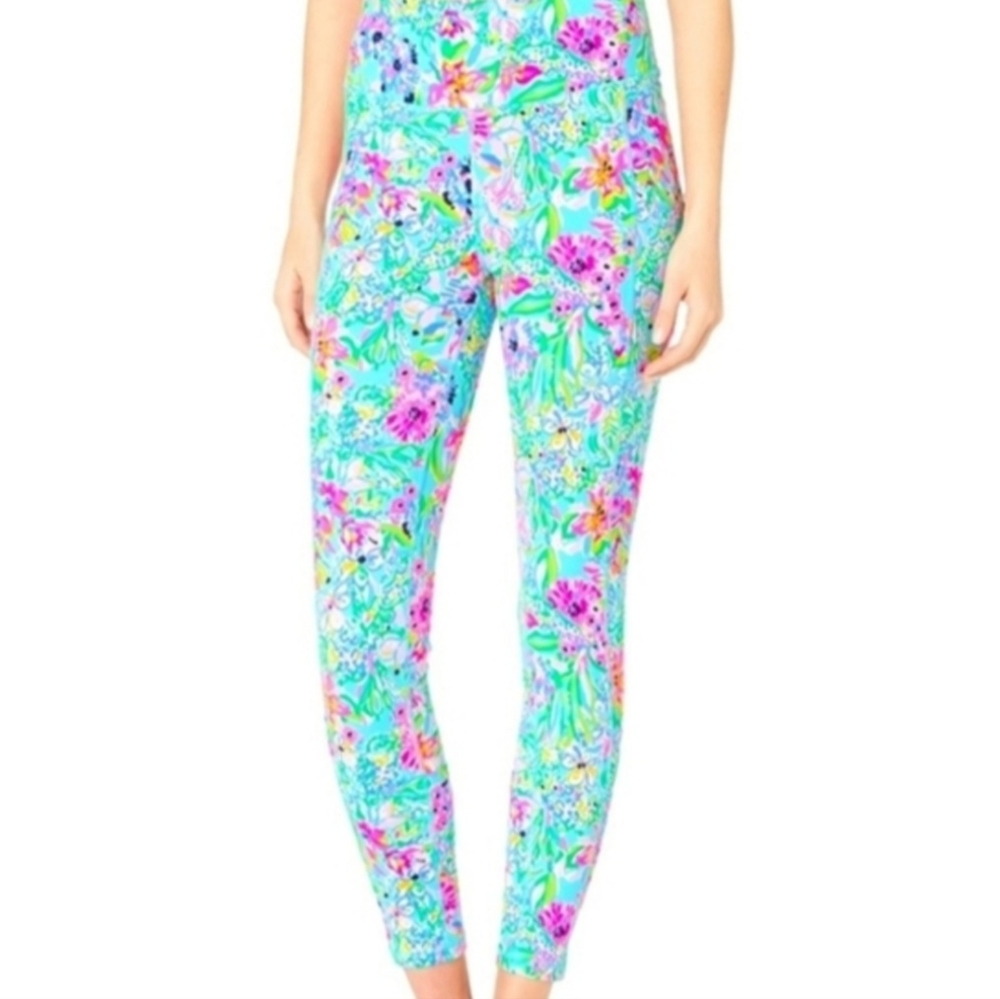 Vintage Lilly Pulitzer Luxletic Weekender High Rise Legging